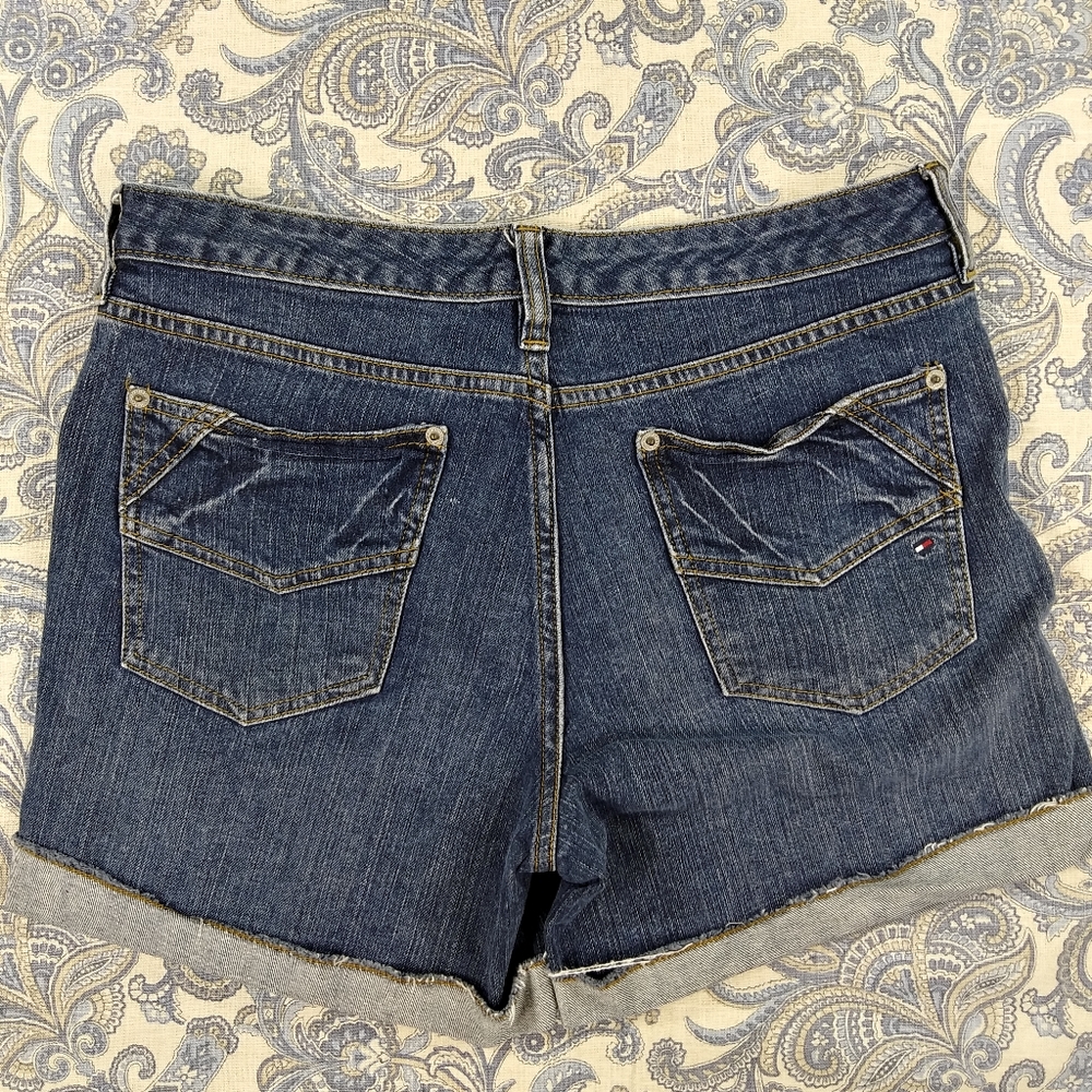 Hilfiger Blue Denim Shorts, 32 waist - Picture 2 of 4